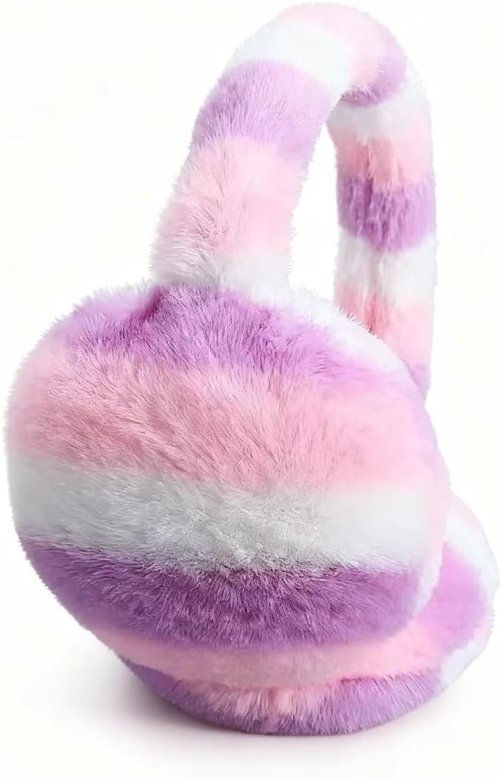 KEEPFLY Store Kids Girls Winter Earmuffs Warm Cute Plush Cat Ears Muffs Toddler Boys Ear Warmer Outdoor Ear Covers - Image 1